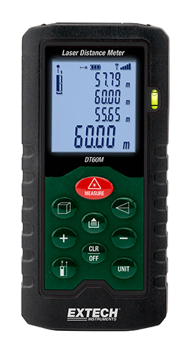 เครื่องวัดระยะเลเซอร์ Extech DT60M Laser Distance Meter